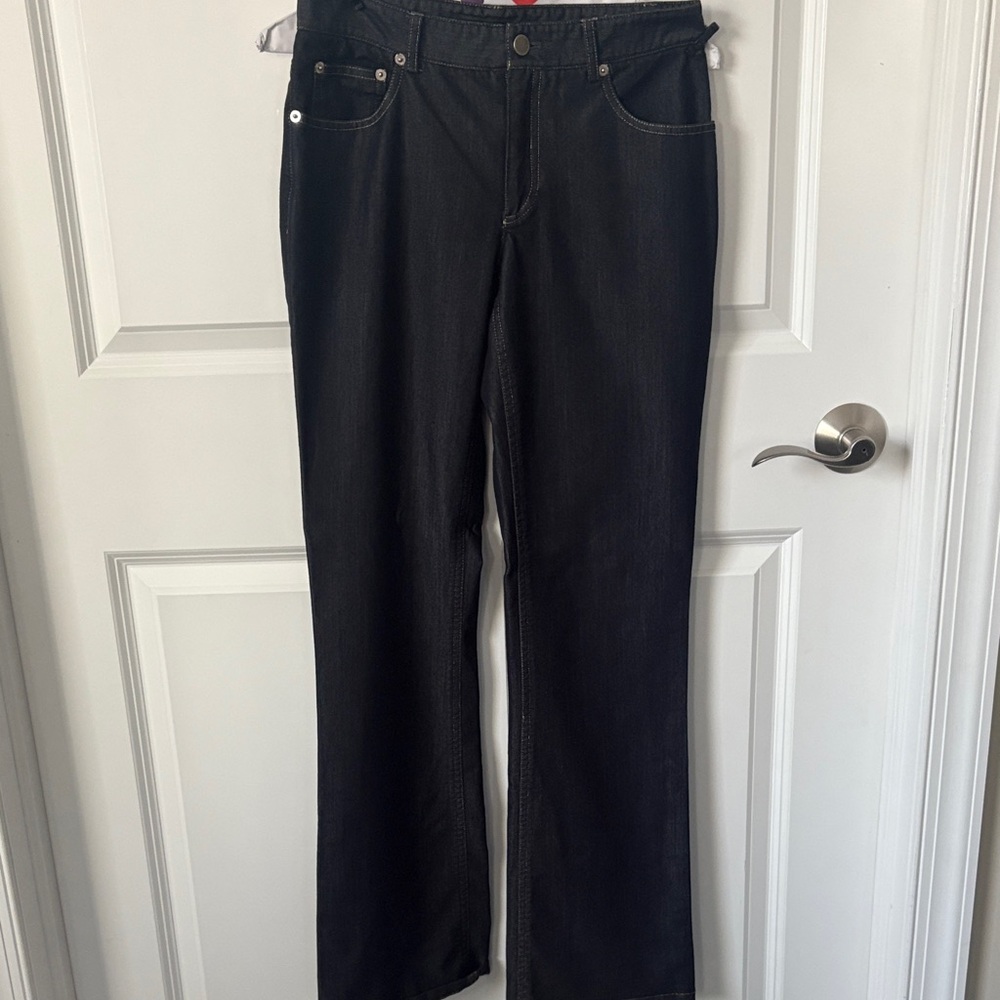 Theory Dark Gray Denim Pants